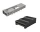 data connector / PCB / QSFP-DD / solder
