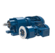 helical gear gear-motor / coaxial / foot-mounted / shaft-mounted