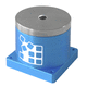 electric rotary table / horizontal / compact / high-precision