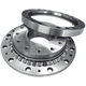 crossed roller bearing / radial / axial / steel