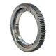 external-toothed swivel roller bearing / crossed roller / single-row