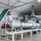 rotary drum dryer / rotary / continuous / for bulk materials