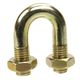 threaded bolt / U-shaped / steel
