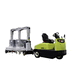 warehouse trailer / flexible / 2-axle / towed