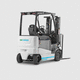 electric forklift / ride-on / handling / compact