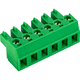 plug-in terminal block / screw connection / 3-pole / 9-pole