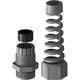 polyamide cable gland / PC / strain relief