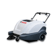 walk-behind sweeper / battery-powered / gasoline engine / indoor