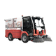 street suction sweeper / ride-on / fully-electric / leaf