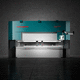 hybrid press brake / CNC / 6-axis / 5-axis