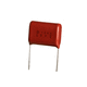 metalized polyester film capacitor / radial lead / self-healing / non-inductive