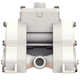double-diaphragm pump / air / electric / self-priming