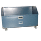 HDPE crate / galvanised steel / storage / grit