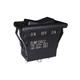 rocker switch / single-pole / IP67 / panel mount
