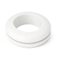 PVC cable grommet / polyvinyl chloride / open / pass-through