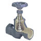 stop valve / globe / manual / for hot water