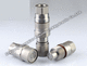quick coupling / hydraulic / threaded / steel