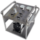 piston pressure booster / CO2 / oil-free / two-stage