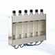 variable-area flow meter / volume / for oil / aluminum