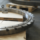 slewing ring without teeth / ball bearing / roller / single-row