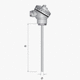 Pt100 temperature probe / Pt1000 / type J thermocouple / type K thermocouple