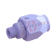 hydraulic fitting / pneumatic / screw-in / 90° angle