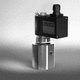 2-way solenoid valve / threaded / stainless steel / piston