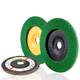 ceramic abrasive disc / resin / grinding / for metal