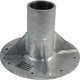pole mounting support / steel / floor-mounted