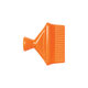 spray nozzle / for liquids / flat spray / copolymer