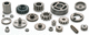 straight-toothed sprocket wheel / double / stainless steel / high-performance