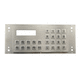 fuel pump keypad / 26-key / panel-mount / stainless steel