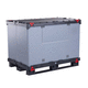 polypropylene pallet box / storage / transport / foldable