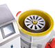 polishing vibratory finishing machine / grinding / automotive