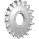solid milling cutter / polycrystalline diamond / for composites / cutting