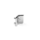 corner hinge / zamak / screw-in / 180°