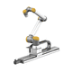 belt-driven linear axis / ball screw / electric / for robots