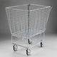 transport cart / metal wire / light-duty / with swivel casters