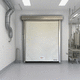 roll up door / stainless steel / PVC / indoor