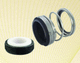 bellows mechanical seal / for pump / stainless steel / rubber