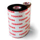 wax-based thermal transfer ribbon / resin / for barcode printers / black