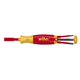 multi-bit screwdriver / Phillips / Pozidriv / flat