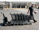 battery-powered electric tugger-pusher