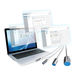 cylindrical proximity sensor / with switching function / industrial / programmable