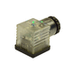 field-attachable connector / electrical power supply / rectangular / screw