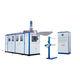 plastic sheet thermoforming machine / for thermoplastic drinking cup production / automatic / industrial