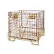 galvanized steel pallet box / storage / standard / wire mesh