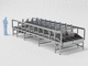 horizontal cheese press / pneumatic