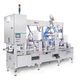 cup filling machine / for bulk materials / linear