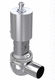 valve with membrane / pneumatic / shut-off / for liquid food products and beverages